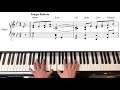 Bill Evans “A House Is Not A Home” Transcription (sample excerpt) ビル・エヴァンス 楽譜