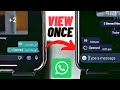 How to Send Disappearing Photos and Videos in WhatsApp | WhatsApp View Once Feature