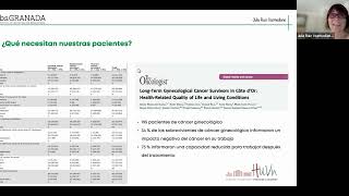 Sesión de investigación: Oncología integrativa: hacia una propuesta viable