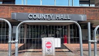 Abandoned Worcester County Hall | Denied Access & Security Encounter
