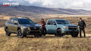 2022 Subaru Outback Wilderness vs. Ford Maverick FX4 Overland Adventure