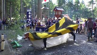 ２０１７六神石神社白浜虎舞奉納１