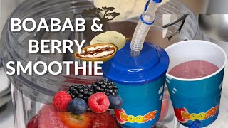 Baobab and Berry Smoothie | Your kids will love this #healthysmoothie #kidfriendly #baobab