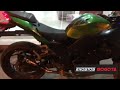 kawasaki z250 maquina de maquinas con su nuevo exosto m4 exostos bogotÁ