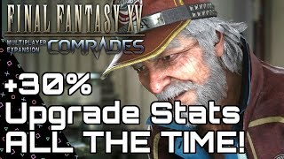 FFXV: COMRADES! KEEP Cid's Buff FOREVER! +30% Crafting Bonus!