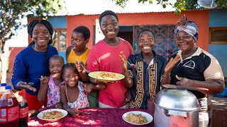 Minha Família e Vizinhos Experimenta Galinhada Brasileira pela Primeira Vez