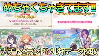 【プリコネR】１日目ランドソル杯＆無料１０連データ採取