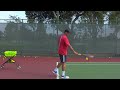 tennis tips how to hit a more powerful first serve