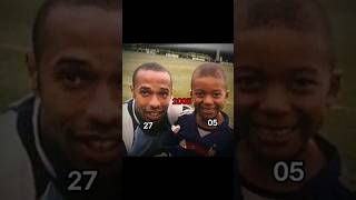 Mbappe X Thiarry Henry 🇫🇷🇫🇷💀 #shorts #viral #funny #trending #football