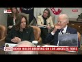 ‘spare no expense’ joe biden urges gavin newsom to ‘contain these fires’