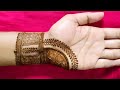 Beautiful front hand mehandi design|easy full hand mehandi design|mehandi design