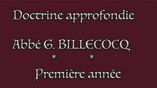 19h15  - Cours 27 - Les processions en Dieu - Abbé G. BILLECOCQ - 8/06/2021