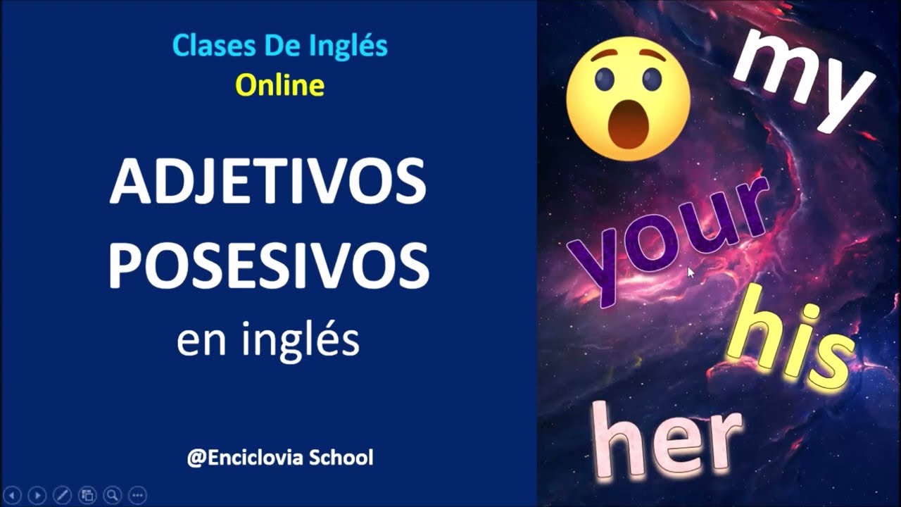 ADJETIVOS POSESIVOS En Inglés Y Español: Ejemplos Y Ejercicios. - YouTube