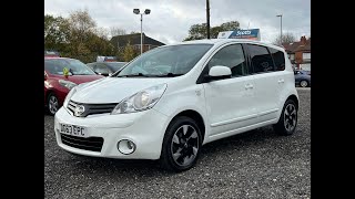 NISSAN NOTE 1.4 N-TEC PLUS 5 DOOR WHITE 1 OWNER