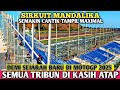 TERBARU🔥 MANDALIKA SIRKUIT HARI INI.!! Begini capaian pengejaan atap tribun.!!😱