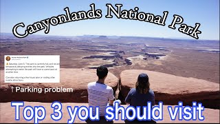 【大絶景】Canyonlands National park Utah /アーチーズ国立公園行く人は気をつけて！ユタ州のキャニオンランズ国立公園　Best3!!2021