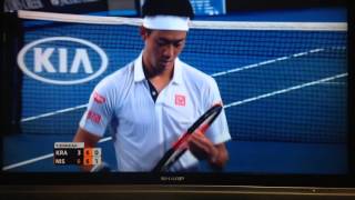 2016全豪オープン 錦織圭 2回戦