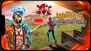 Играю во Free fire через айфон 11