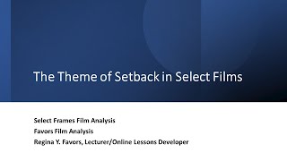 Misery (1990): Applying the Seven Stages of Setback (Full)