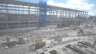 The Building of Amcor's B9 recycled paper mill