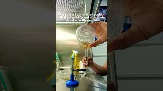 Slant preparation of Nutrient agar media l Microbiology.