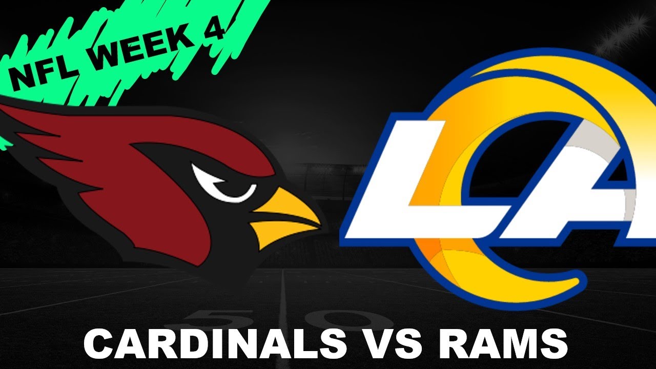 Arizona Cardinals Vs Los Angeles Rams - YouTube