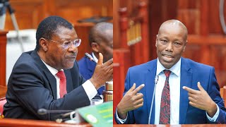 ''STOP ANSWERING YOU OWN QUESTION,'' SPEAKER WETANGULA TELLS TENSED LEE KINYANJUI