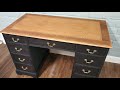 trash to treasure desk makeover