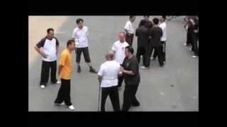 Master Liu Chengde push hands