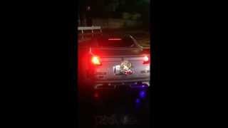 TeamA99E: Sato-san Z33 Accelerating From Gas Station // Phone Video