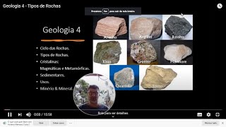 Geologia 4 - Tipos de Rochas