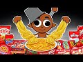 Incredibox Sprunki - BRUD Convenience Store RED Food Mukbang Animation | ASMR