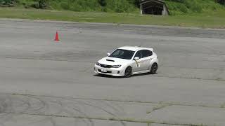 220713めいほうジムカーナ練習会 1316 WRX白2box