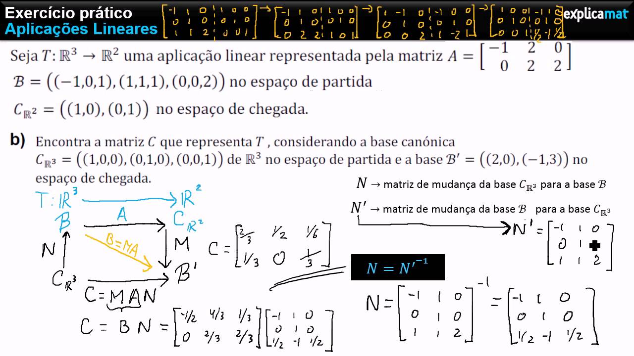 Matriz De Mudança De Base - BRAINCP