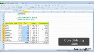 Microsoft Excel 2010 Level 3 Introduction