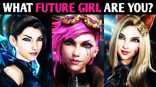 WHAT GIRL FROM THE FUTURE ARE YOU? AI Personality Test Quiz - 1 Million Tests