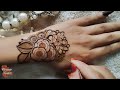 latest trending floral patches mehndi design for eid 2025 step by step tutorial henna fever