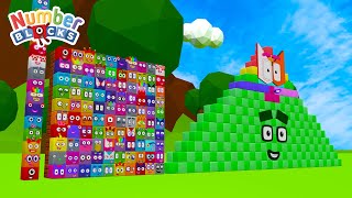 Numberblocks Cube Step Squad 1 - 100 Song vs 478 MILLION - Learn to Count Big Numbers!