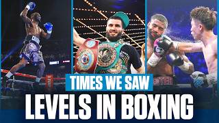 Times We Saw There Are Levels in Boxing