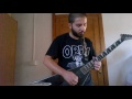 In Blood - Devour This Sanctity - Belphegor - Guitar cover