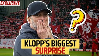Jurgen Klopp names his biggest surprise about Liverpool FC