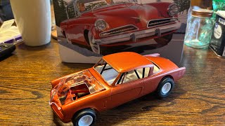 Amt 53 Studebaker Starliner pro street build 1/25 scale