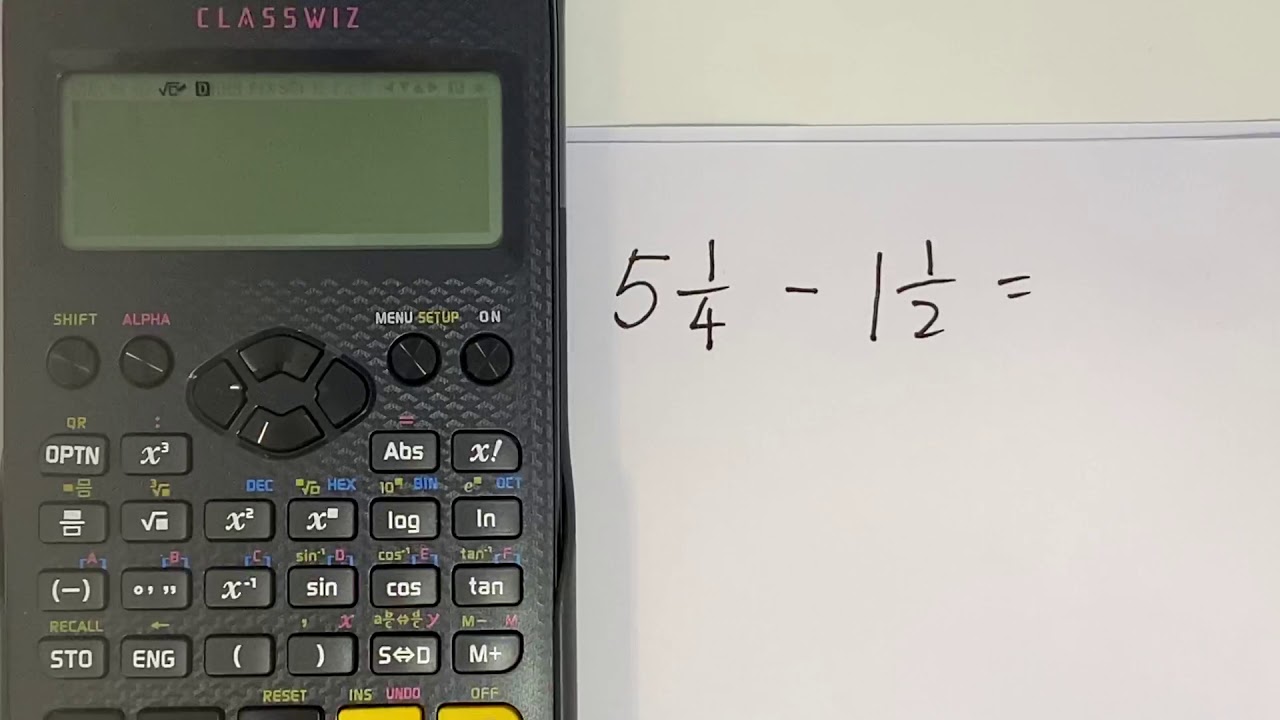 Fraction Bar Calculator Fractions