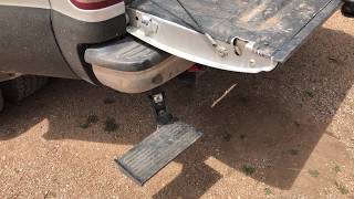 Bestop Trekstep retractable step for working trucks