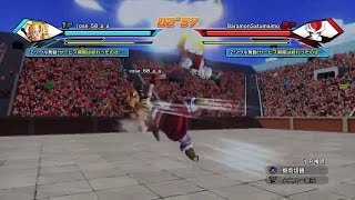 「ドラゴンボール ゼノバース」第二回 天下一武道会　本戦準々決勝～rose_58_a_a　vs　BaramonSatumaimo～