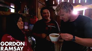 Gordon Ramsay Harvests Bird's Nests From A Cave | Gordon's Great Escape