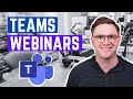 How to Use Webinars in Microsoft Teams