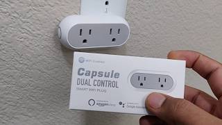 Dual WiFi Smart Plug - Avatar Controls 2 IN 1 Wi-Fi Smart Outlet with APP Remote Control