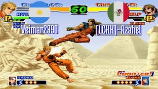 FT5 @kof2000: Veimar2390 (AR) vs [LCHK]~Azahel (MX) [King of Fighters 2000 Fightcade] Dec 27