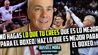 Russell Mora: ''Estoy emocionado con esta nueva etapa en el boxeo'' | Nuevo presidente de árbitros.